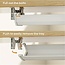 Roline Easy2Open Schreibtisch-Kabelkanal | 85,8 x 11,8 cm | Weiß