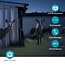 Nedis SmartLife Outdoor Kamera mit Spotlight | Akku/Solar | Schwenken/Neigen | 4G | Full HD 1080p