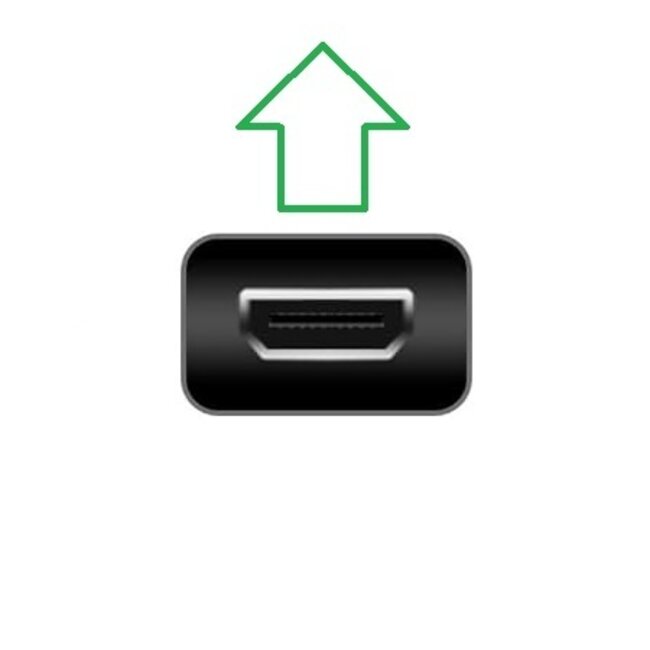 Premium Micro HDMI-zu-HDMI Adapter | 90° nach oben | HDMI 2.1 (8K 60Hz + HDR) | Metall