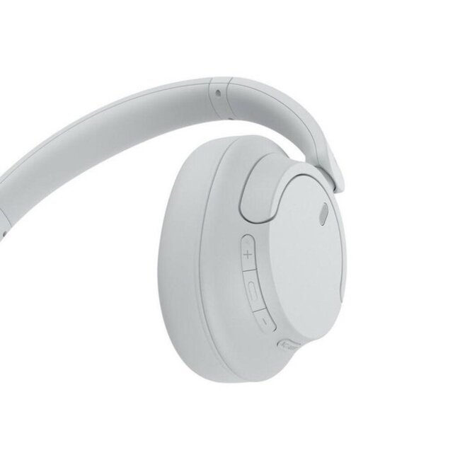 Sony Over-Ear Kopfhörer mit Mikrofon | Noise Cancelling | Stereo | Bluetooth | Weiß
