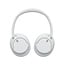Sony Over-Ear Kopfhörer mit Mikrofon | Noise Cancelling | Stereo | Bluetooth | Weiß