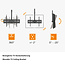 My Wall TV-Deckenhalterung | bis 86 Zoll | Full Motion