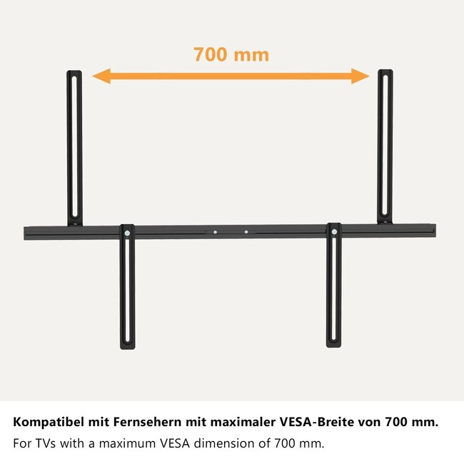 My Wall Soundbar Rahmen | Universal | Bis 10 kg
