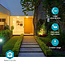 Nedis SmartLife Outdoor-Kamera mit Spotlight | Schwenken/Neigen | USB-Strom | Wi-Fi | 3MP Full HD 1296p