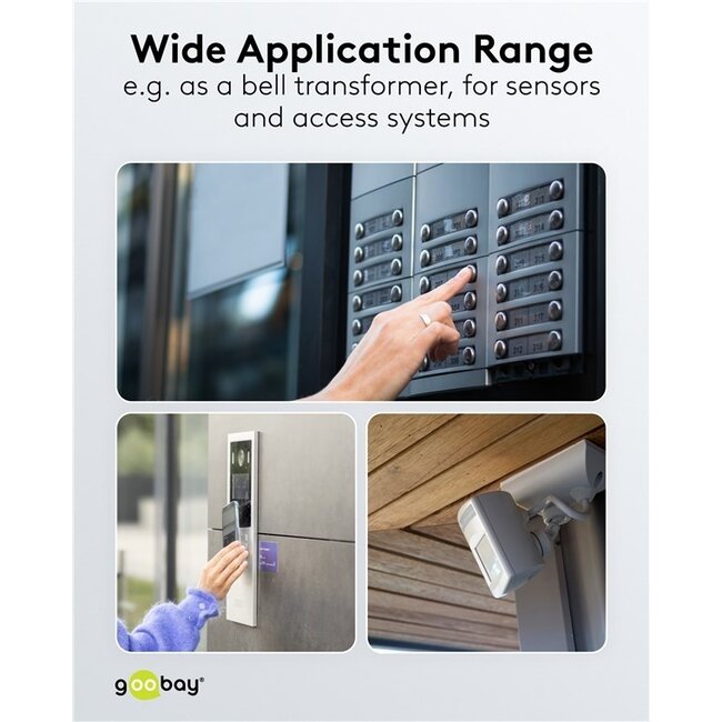 Goobay LED-Trafo für DIN-Schiene | 24V DC | 36W | IP20