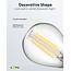 Goobay LED-Filamentlampe | Warmweiß | E14 | G45 | 4W