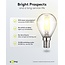Goobay LED-Filamentlampe | Warmweiß | E14 | G45 | 4W