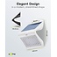 Goobay Solar-LED-Außenwandlampe mit Bewegungsmelder | 4W | Weiß