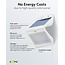 Goobay Solar-LED-Außenwandlampe mit Bewegungsmelder | 4W | Weiß