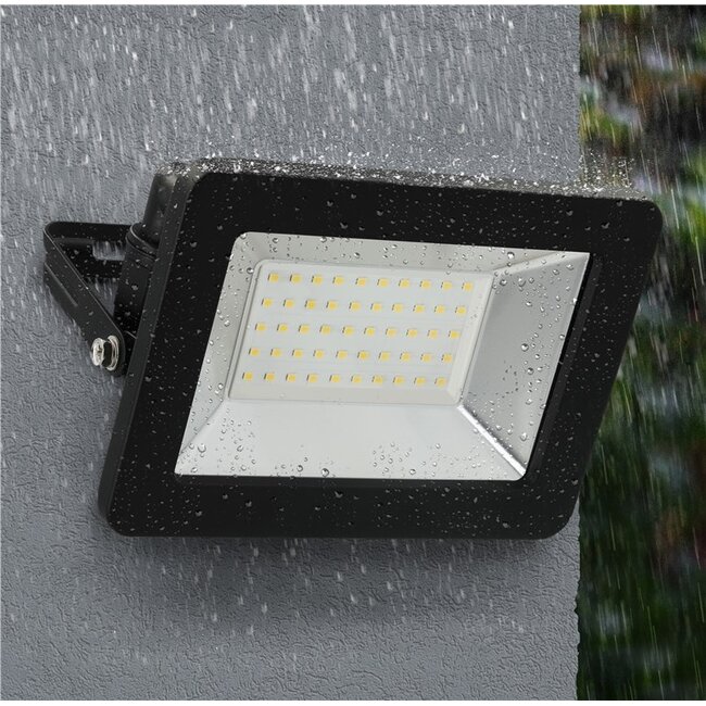 Goobay LED-Außenstrahler 50W IP65 Schwarz