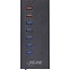 InLine USB-Hub (USB-A/USB-C) | 7x USB-A | USB 3.0 5 Gbps | Externes Netzteil | Aluminium | 0,60 m