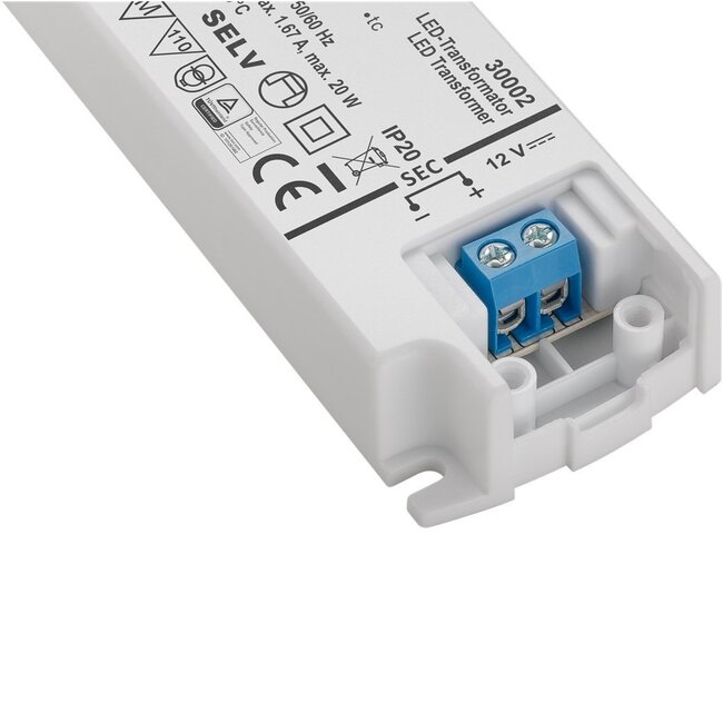 Goobay LED-Trafo | 12V DC | 20W | IP20