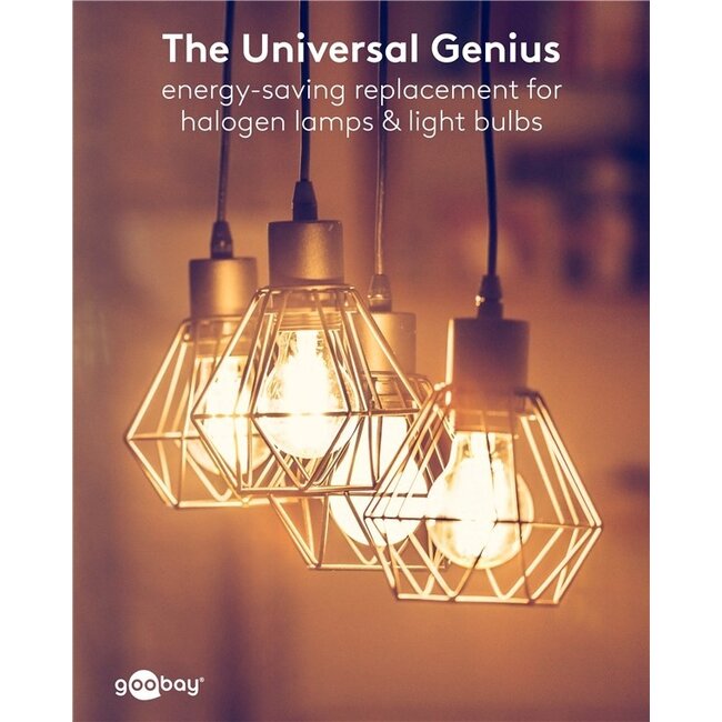 Goobay LED-Filamentlampe | Warmweiß | E27 | A60 | 11W