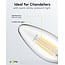 Goobay LED-Glühfadenlampe | Warmweiß | E14 | C35 | 4W