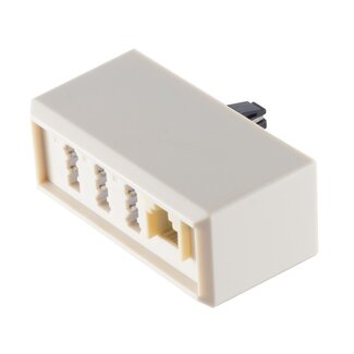 S-Impuls TAE-F (m) - 2x TAE-F + TAE-N + RJ11 (w) Anschlussbox