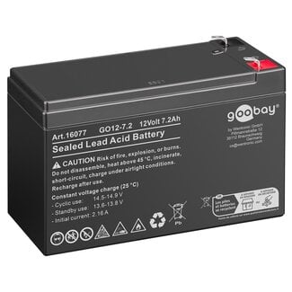 Goobay Goobay wiederaufladbare Bleiakku | 12V | 7200 mAh