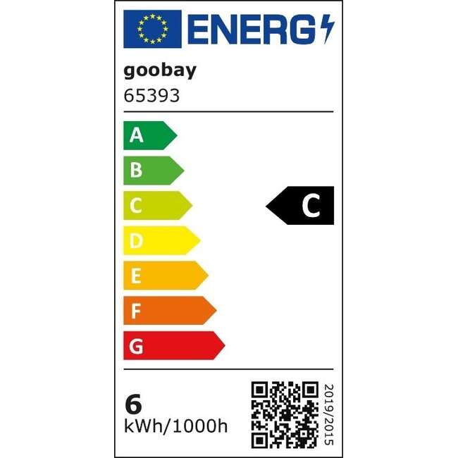 Goobay LED-Glühfadenlampe | Warmweiß | E14 | C35 | 6W