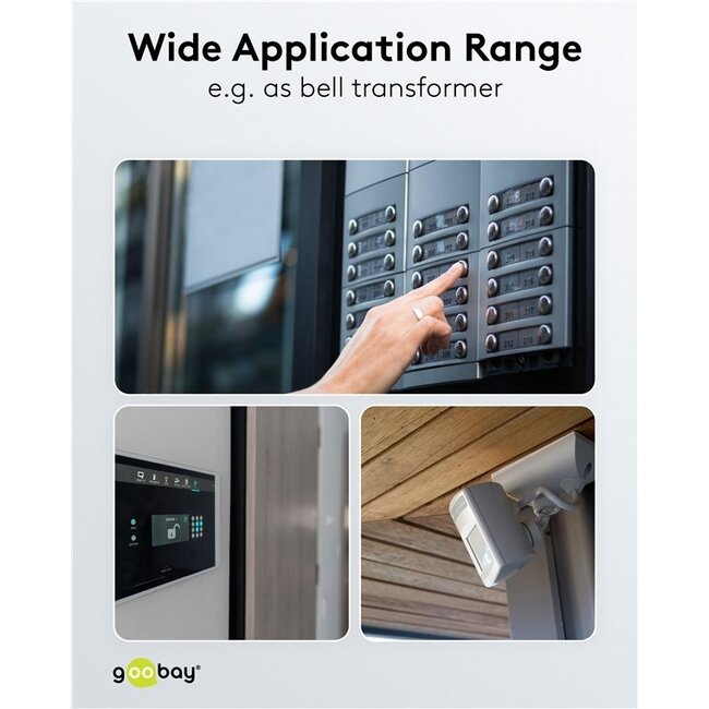 Goobay LED-Trafo für DIN-Schiene | 12V DC | 54W | IP20