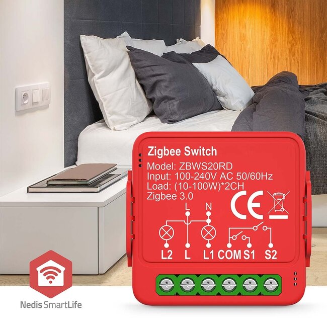 Nedis SmartLife Einbau-Modul für Lampen | Zigbee