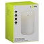 Goobay LED-Kerze | 12,5 cm | Timerfunktion | Weiß | IP20