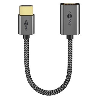 Goobay Goobay Plus HDMI Flex Adapter | Slimline | HDMI 2.1 (8K 60Hz + HDR) | 0,10 m