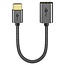 Goobay Plus HDMI Flex Adapter | Slimline | HDMI 2.1 (8K 60Hz + HDR) | 0,10 m