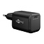 Goobay Nano USB-Ladegerät | USB-C PD | GaN | 65W | Schwarz