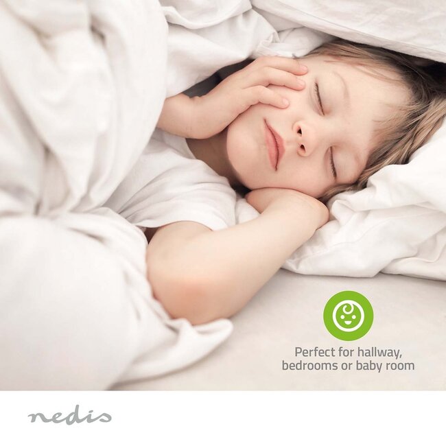 Nedis LED-Nachtlicht mit Bewegungsmelder | Stecker | Warmweiß | IP20