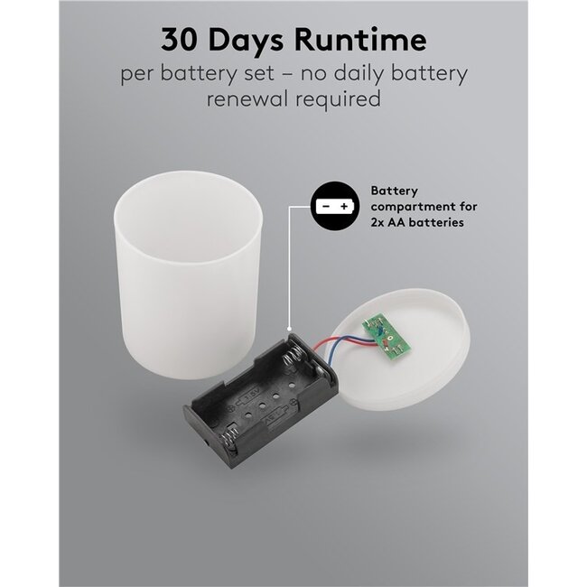 Goobay LED-Grablaterne | Rot | IP44