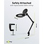 Goobay Premium LED-Lupenlampe | 650 lm | 8W | Tischklemme | Schwarz
