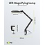 Goobay Premium LED-Lupenlampe | 730 lm (dimmbar) | 9W | Tischklemme | Schwarz