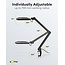 Goobay Premium LED-Lupenlampe | 730 lm (dimmbar) | 9W | Tischklemme | Schwarz