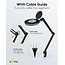 Goobay Premium LED-Lupenlampe | 730 lm (dimmbar) | 9W | Tischklemme | Schwarz