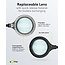 Goobay LED-Lupenlampe | 480 lm | 6W | Tischklemme | Schwarz