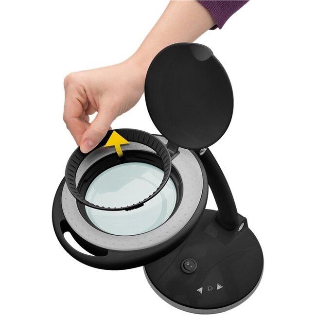 Goobay LED-Lupenlampe Linse | 100 mm