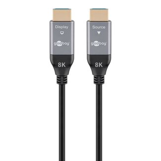 Goobay Goobay HDMI Aktives Optisches Kabel (AOC) | HDMI 2.1 (8K 60Hz + HDR) | 40 Meter