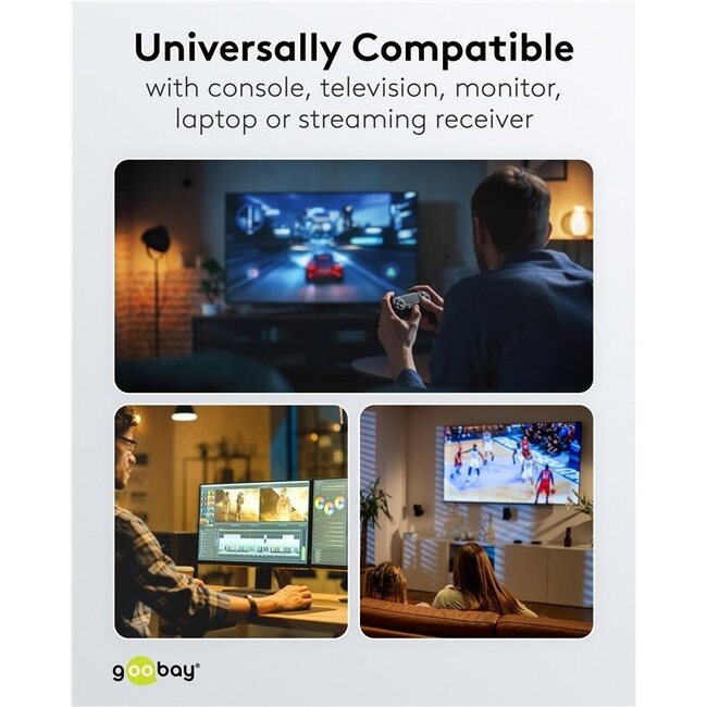 HDMI-Kabel 2m | HDMI 2.2 (16K 60Hz HDR) | CCS | Schwarz