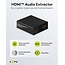 Goobay HDMI Audio Extractor | 2.1 & 5.1 | HDMI 1.4 (4K 30Hz)