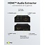 Goobay HDMI Audio Extractor | 2.1 & 5.1 | HDMI 1.4 (4K 30Hz)