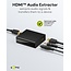 Goobay HDMI Audio Extractor | 2.1 & 5.1 | HDMI 1.4 (4K 30Hz)