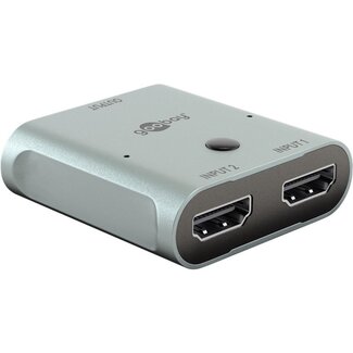 Goobay Goobay HDMI Umschalter | 2 zu 1 | HDMI 2.1 (8K 60Hz + HDR)