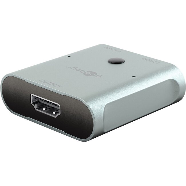 Goobay HDMI Umschalter | 2 zu 1 | HDMI 2.1 (8K 60Hz + HDR)