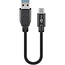 Goobay USB-C auf USB-A Kabel | USB 3.0 5 Gbps | 15W | 0,15 m