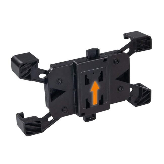 My Wall Smartphone-Fahrradhalter | bis 7 Zoll | Schwarz