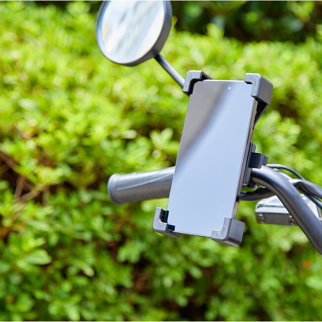 My Wall Smartphone-Fahrradhalter | bis 7 Zoll | Schwarz