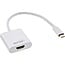 InLine USB-C auf HDMI 4K 60Hz Adapter | Silber | 0,20 m