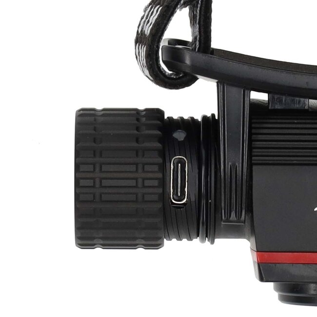 Nedis LED Stirnlampe | Wiederaufladbar | 1000 lm | IPX8