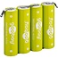 Goobay Akku-Pack | 4x AA (HR6) | 2100 mAh | Lötanschluss