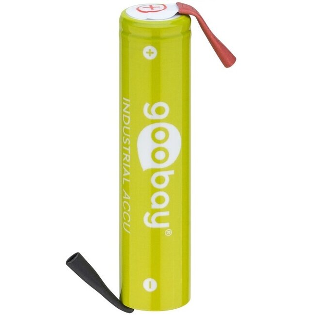 Goobay Akku | 1x AAA (HR03) | 800 mAh | Lötanschluss