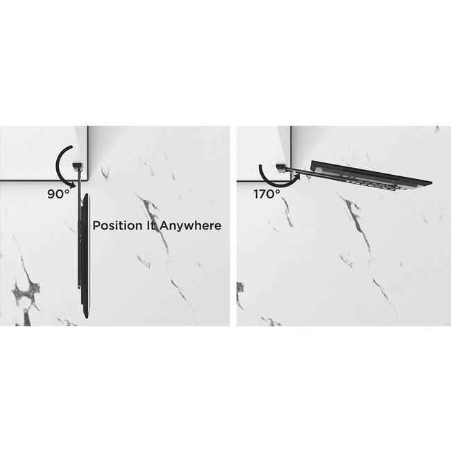 My Wall Motorisierte Schwenkhalterung für Bildschirme bis 75 Zoll